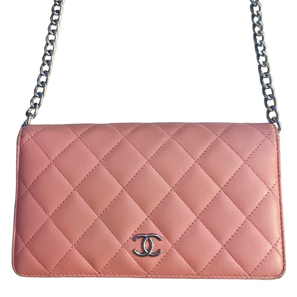 CHANEL Bags Authentic Chanel Matelasse Quilted Bifold Wallet Woc
